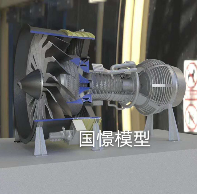 永寿县发动机模型