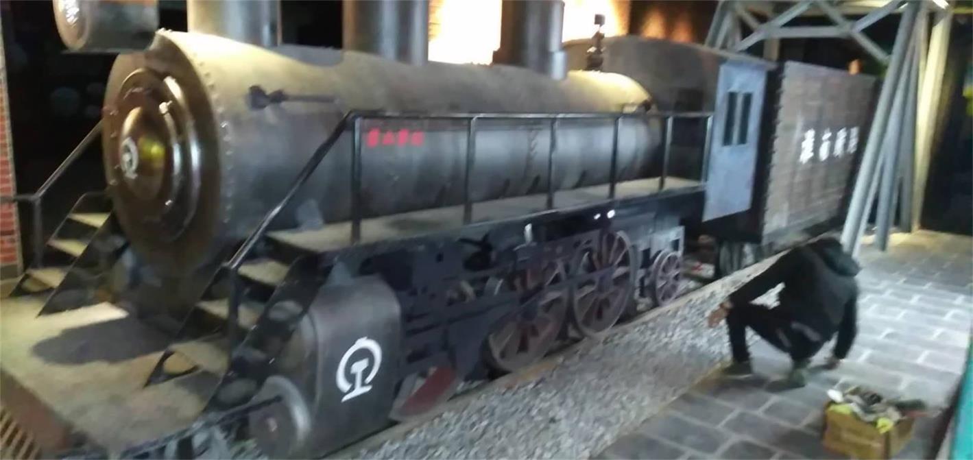 永寿县蒸汽火车模型
